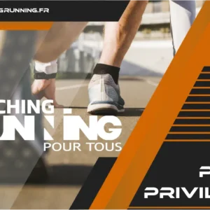 Coaching Running Privilège - Abonnement mensuel