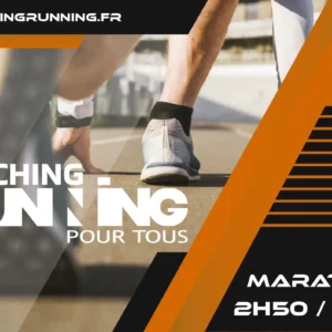 Plan d'entraînement Marathon - Objectif 2h50 à 3h15 (PDF)